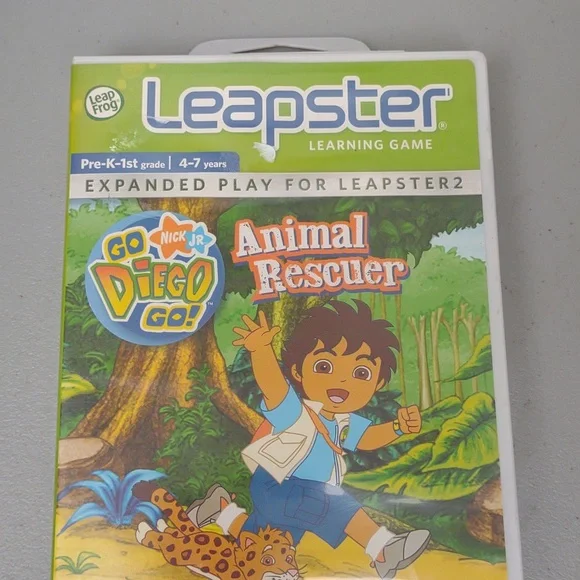 Leapster Go Diego Go Animal Rescuer Game - Picture 2 of 8